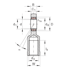 US GIL35-UK-2RS, (j) DIN ISO 12 240-4 ˜(ni)ݼySoɂ(c)ܷ