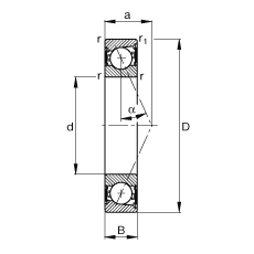 SS B71901-E-2RSD-T-P4S, {(dio)(ji)Ɍb|  = 25ɂ(c)ܷǽ|ƹ