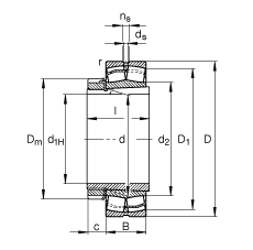 {(dio)ĝLS 23034-E1-K-TVPB + H3034, (j) DIN 635-2 (bio)(zhn)Ҫߴ, F׺;o